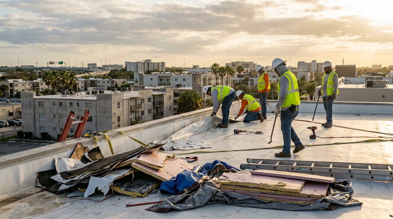 Choosing a Commercial Roofer After a Hurricane in Tampa, FL - Commercial Roofing Contractor in Tampa, FL