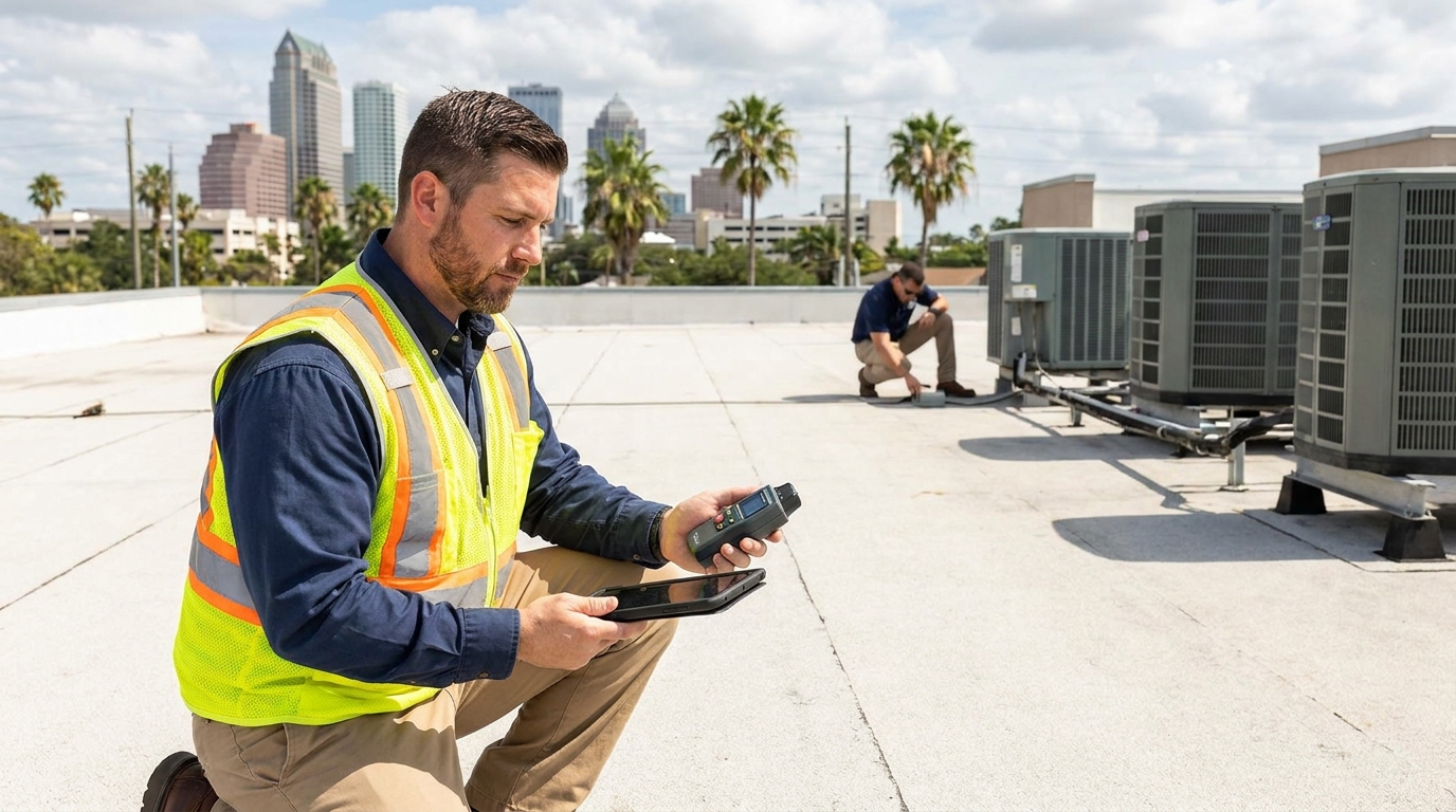 Commercial Roof Leak Detection and Repair Methods: A Tampa Property Manager's Guide