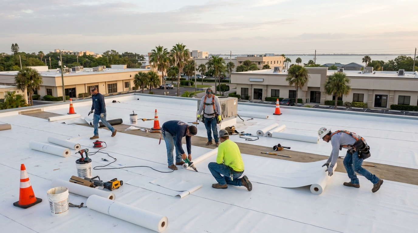 Commercial Roof Replacement Budget in St Petersburg, FL - Commercial Roofing Contractor in St Petersburg, FL
