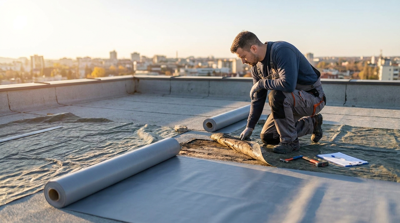 Flat Roof Repair vs Replacement: How to Make the Right Choice