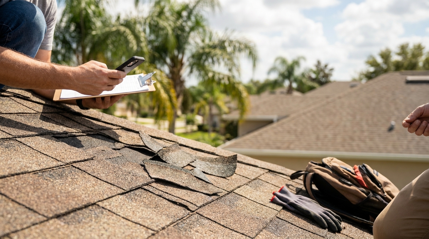 How to Document Roof Damage for Insurance Adjusters: A Tampa Homeowner's Guide