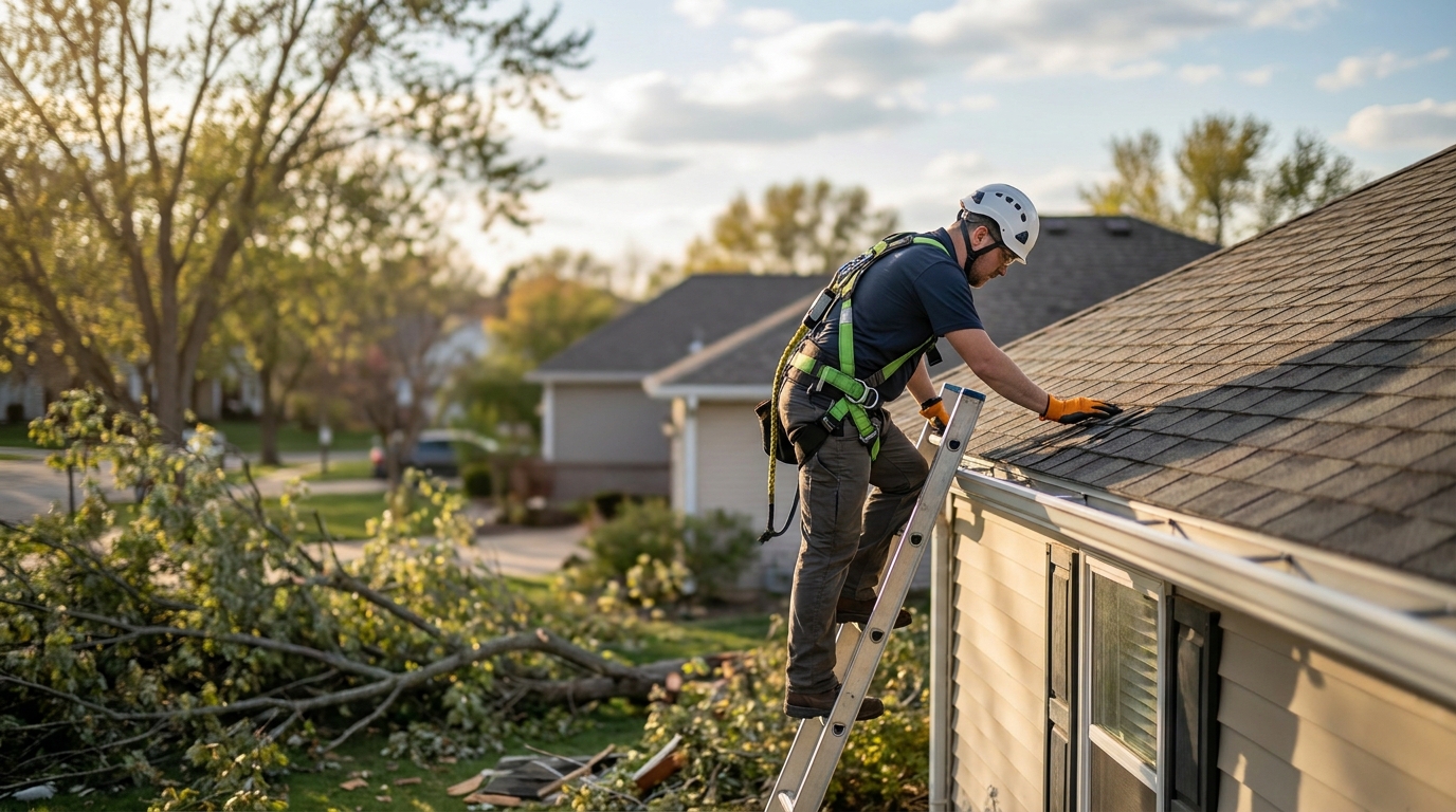 How to Safely Inspect Your Roof for Storm Damage