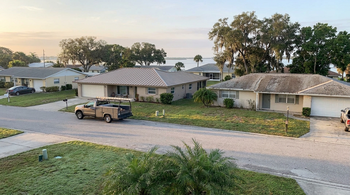 Metal Roof vs. Shingle for Bradenton Houses: Costs and Longevity - Residential Roofing Contractor in Bradenton, FL
