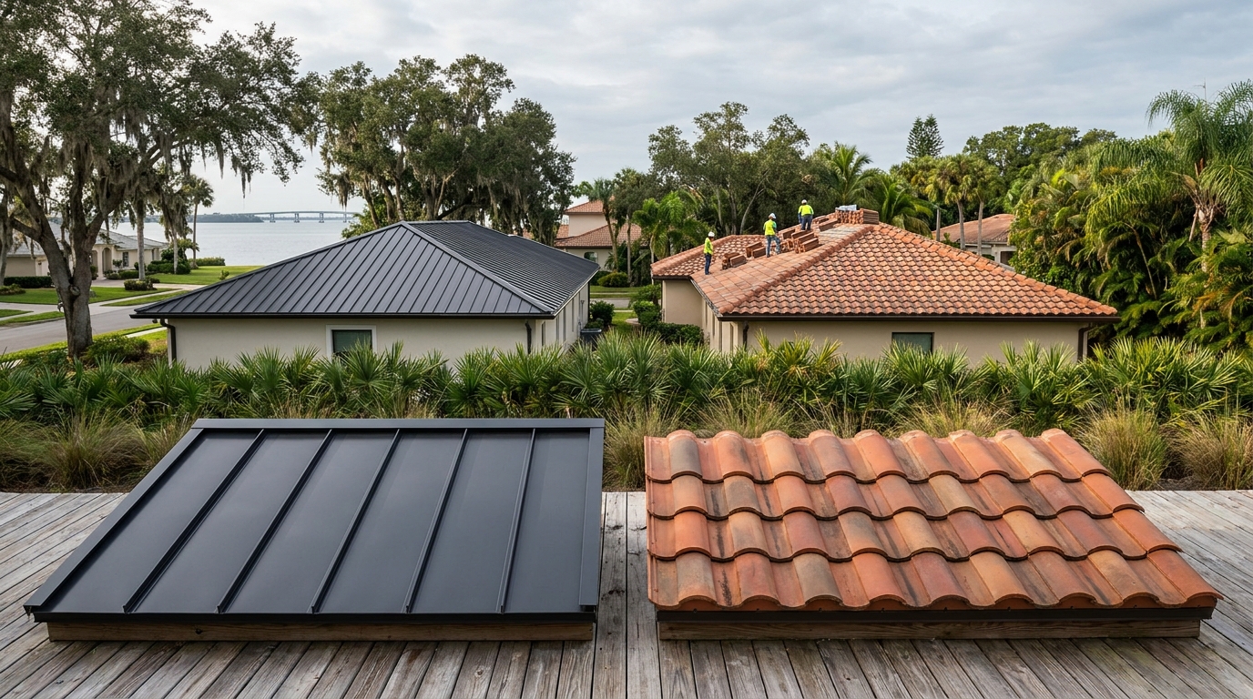 Metal Roofing vs Tile Roofing for Florida Homes: A Bradenton Comparison - Residential Roofing Contractor in Bradenton, FL