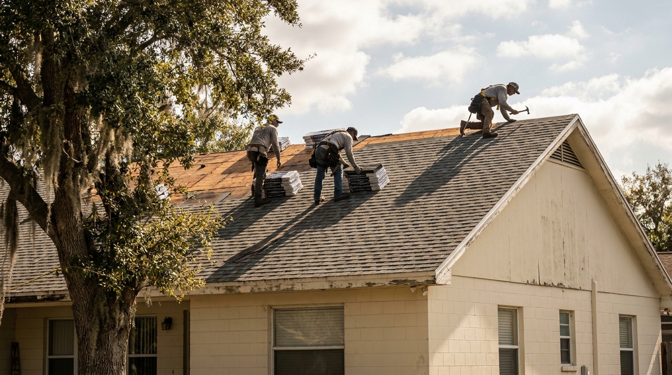 Missing Shingles After a Storm in Tampa, FL: Who to Call