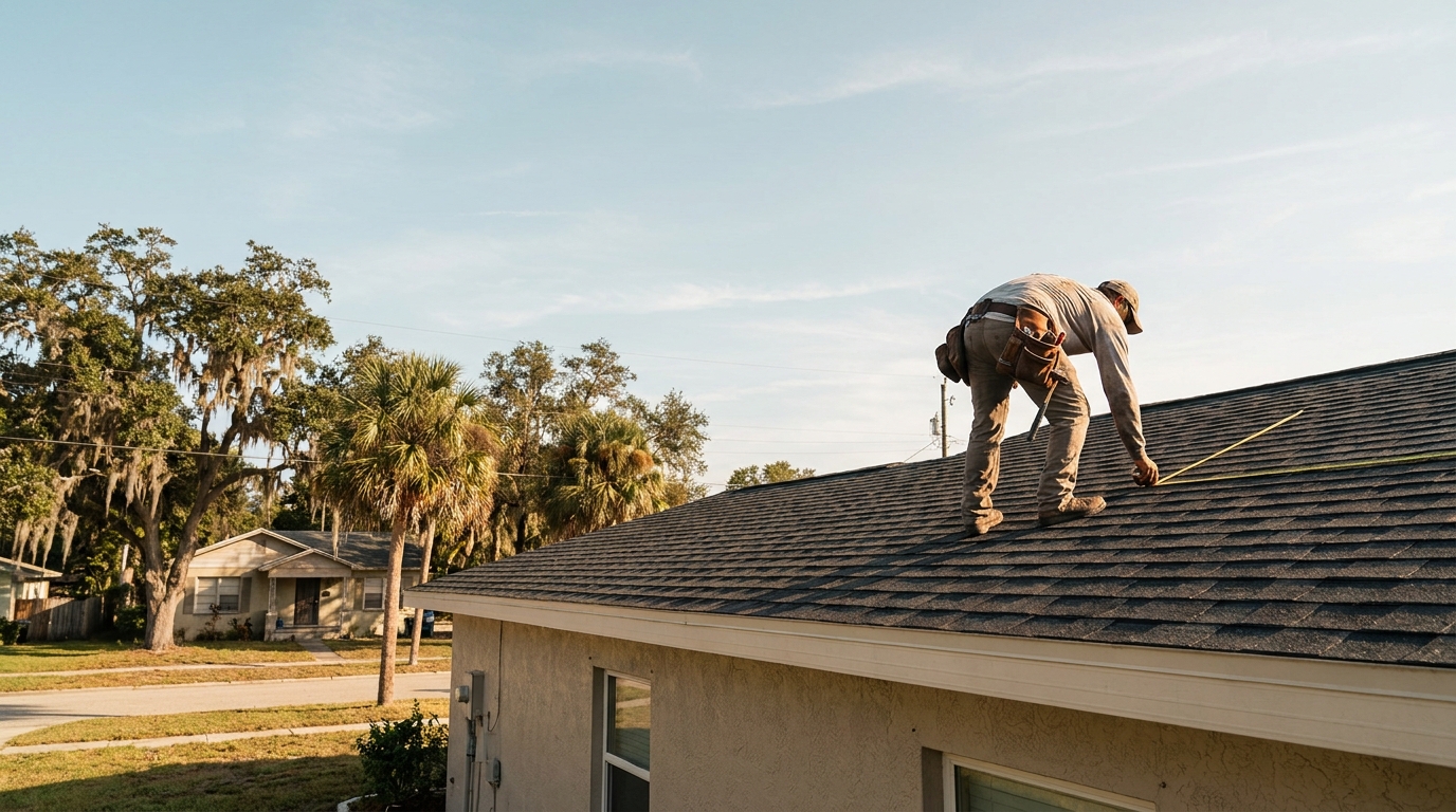 New Roof Cost for a House in St. Petersburg, FL