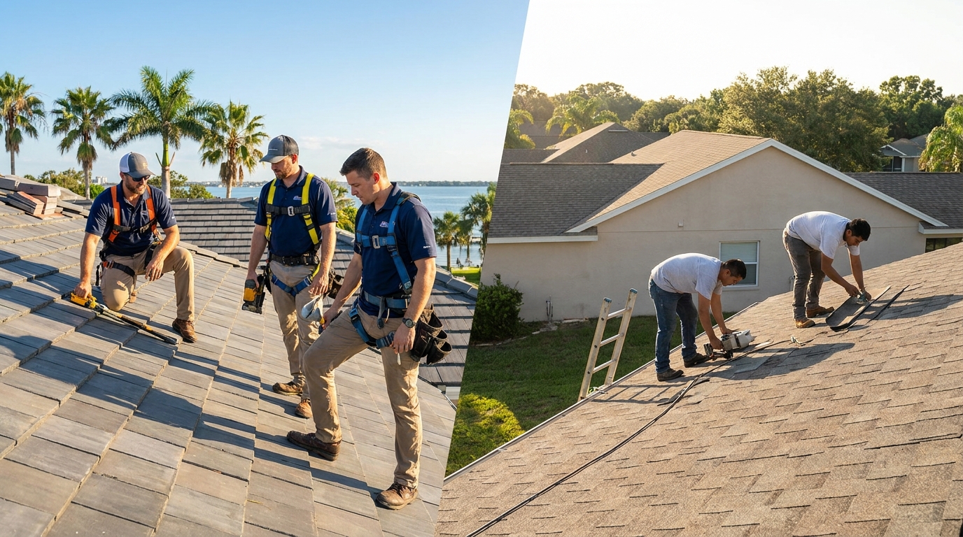 Quality vs Price: Choosing Between Top Rated and Budget Roofers in Tampa - roofing contractor in Tampa