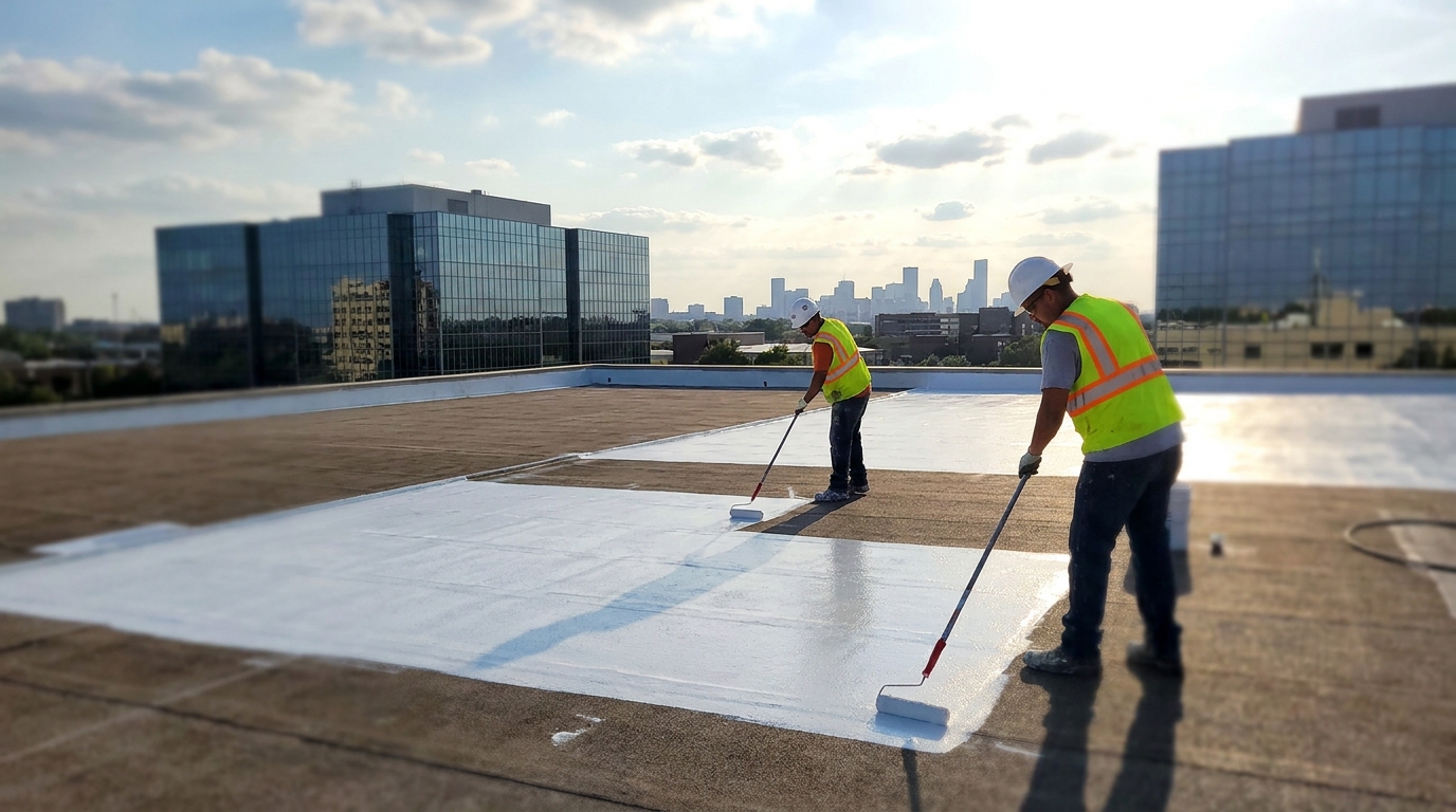 Roof Coating Applications for Extending Commercial Roof Life
