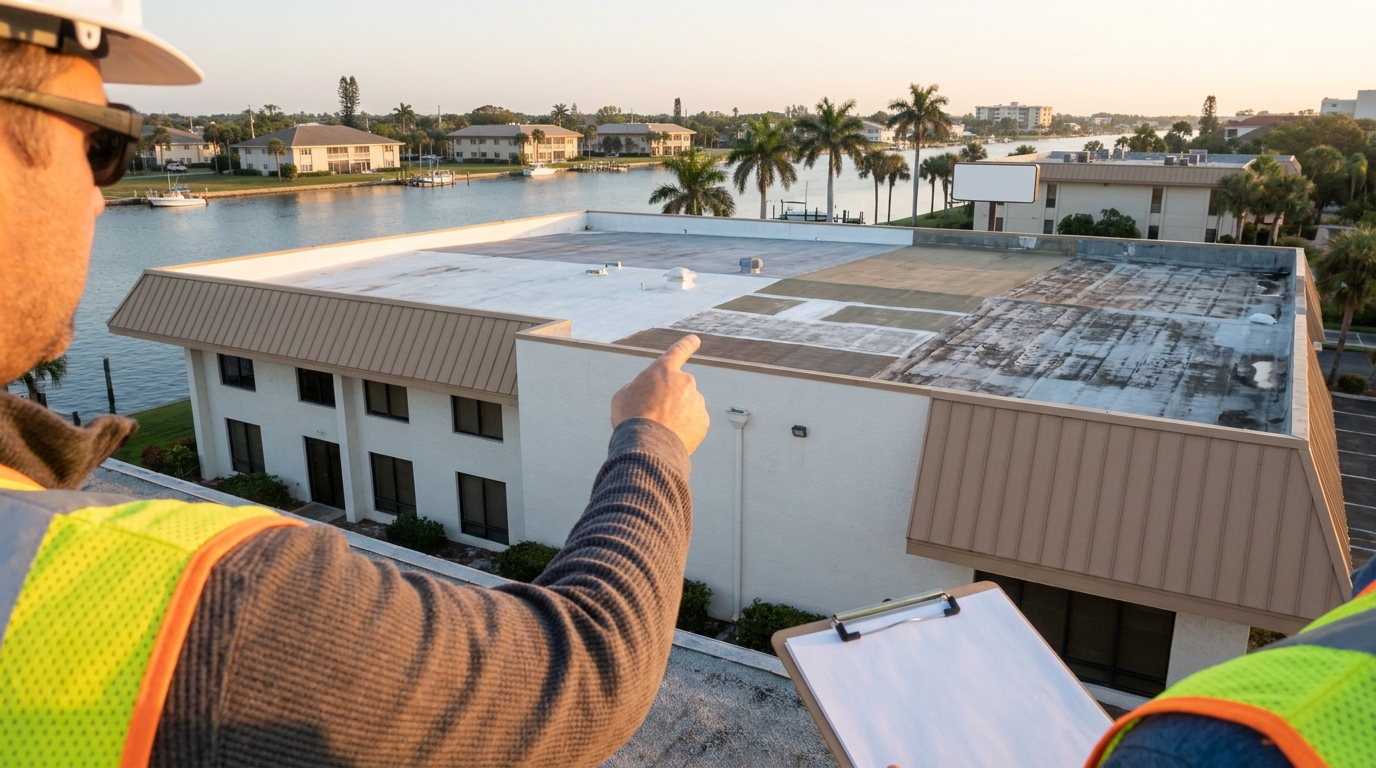 Roof Coating vs. Replacement for Venice Commercial Properties: A 2026 Buyer's Guide in Venice, FL