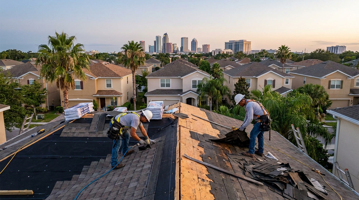 Roof Repair vs Replacement Cost in Tampa, FL - Roofing Contractor in Tampa, FL