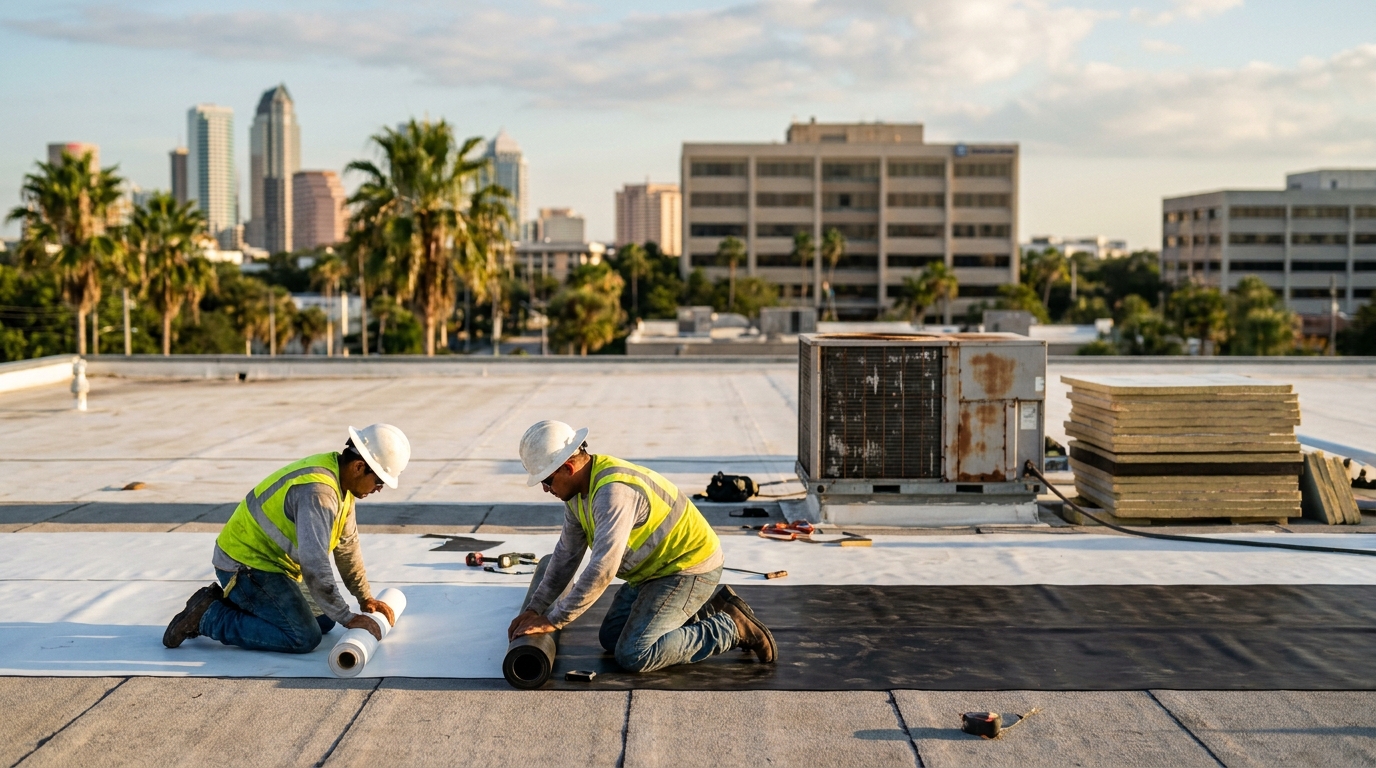 TPO vs EPDM Roofing for Commercial Buildings: A Tampa Owner's Guide